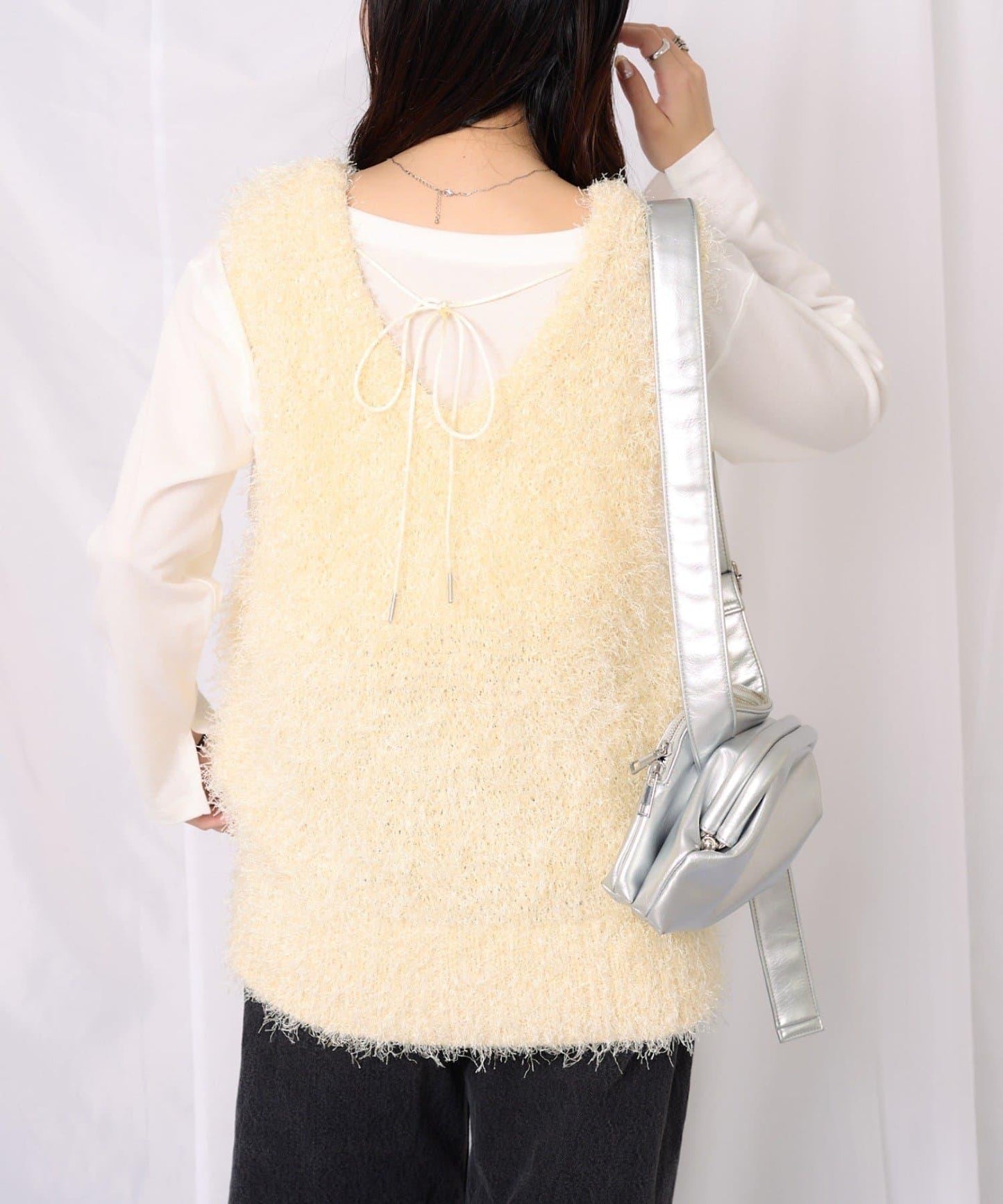 【2025年春夏新款】深色混紡羽絨馬甲