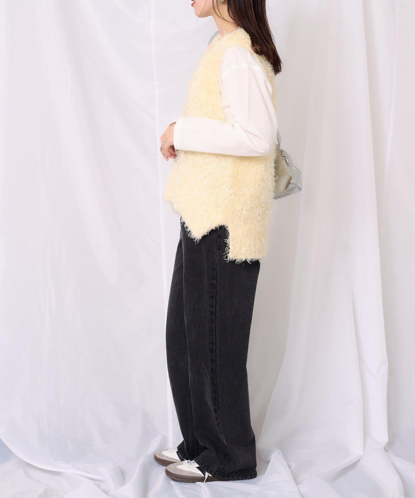 【2025年春夏新款】深色混紡羽絨馬甲