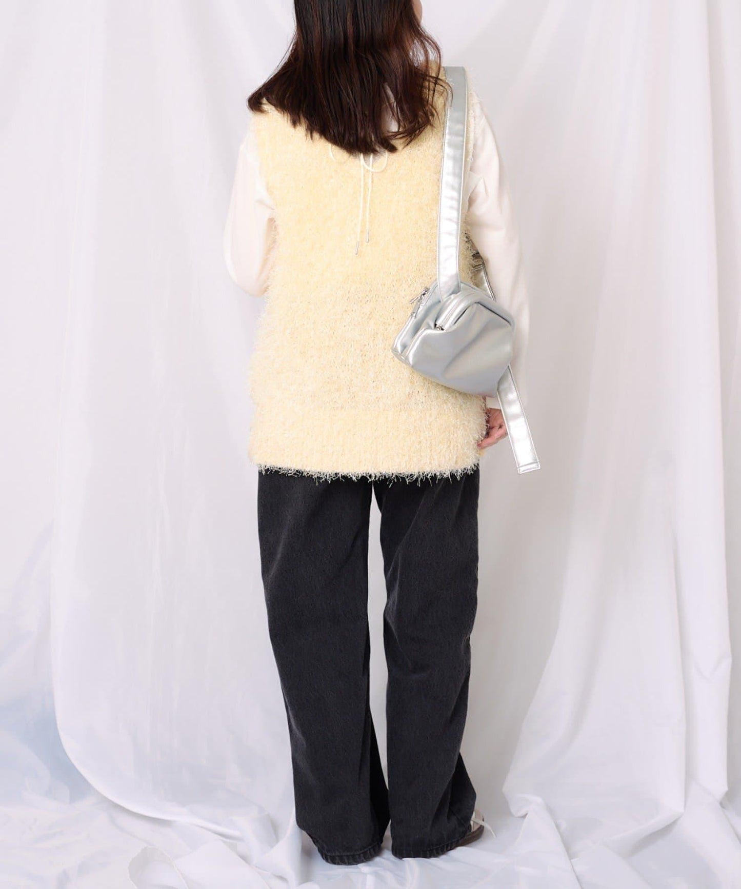 【2025年春夏新款】深色混紡羽絨馬甲