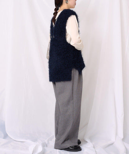 【2025年春夏新款】深色混紡羽絨馬甲