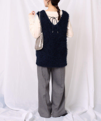 【2025年春夏新款】深色混紡羽絨馬甲