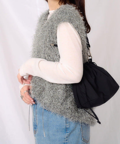 【2025年春夏新款】深色混紡羽絨馬甲