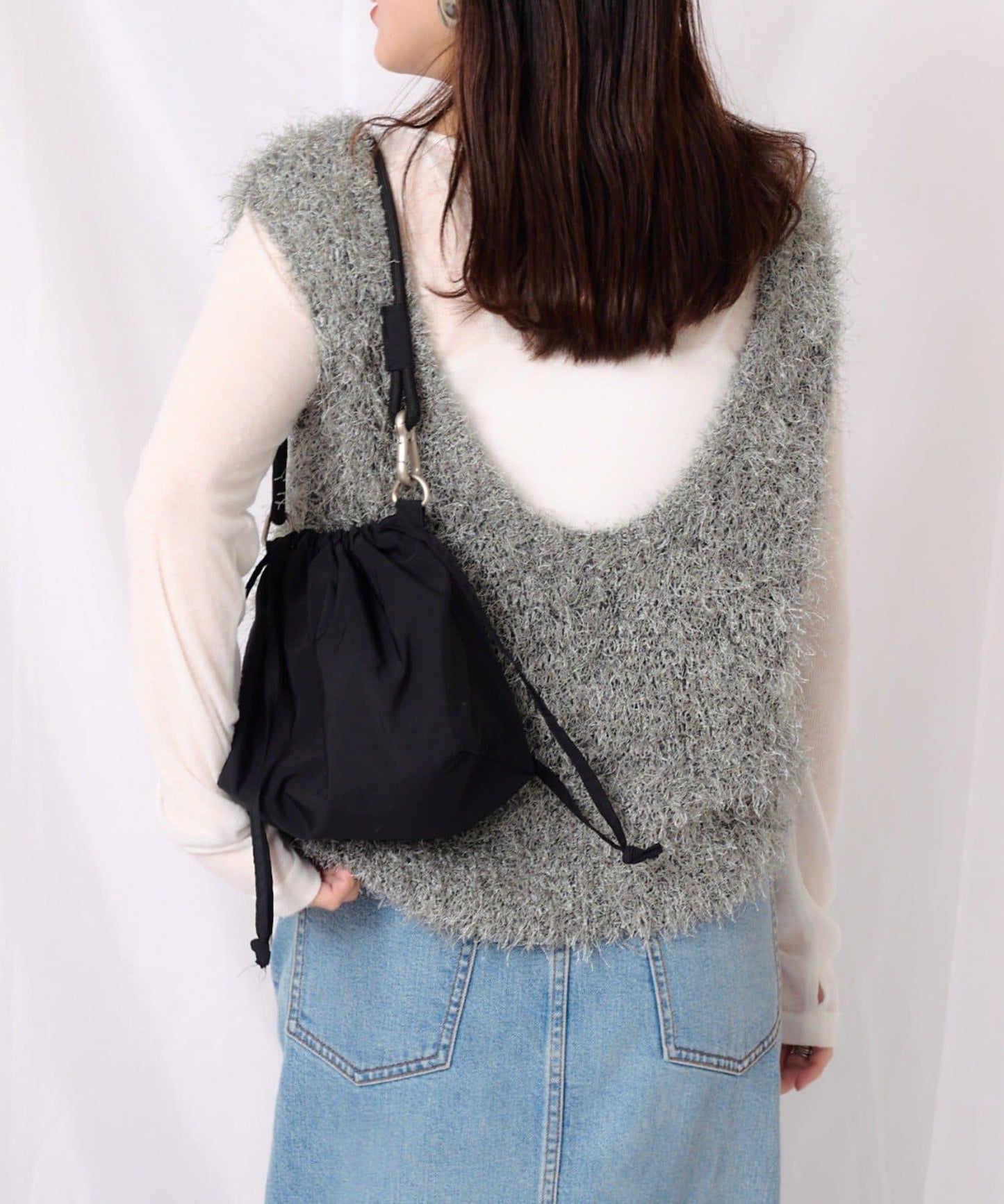 【2025年春夏新款】深色混紡羽絨馬甲