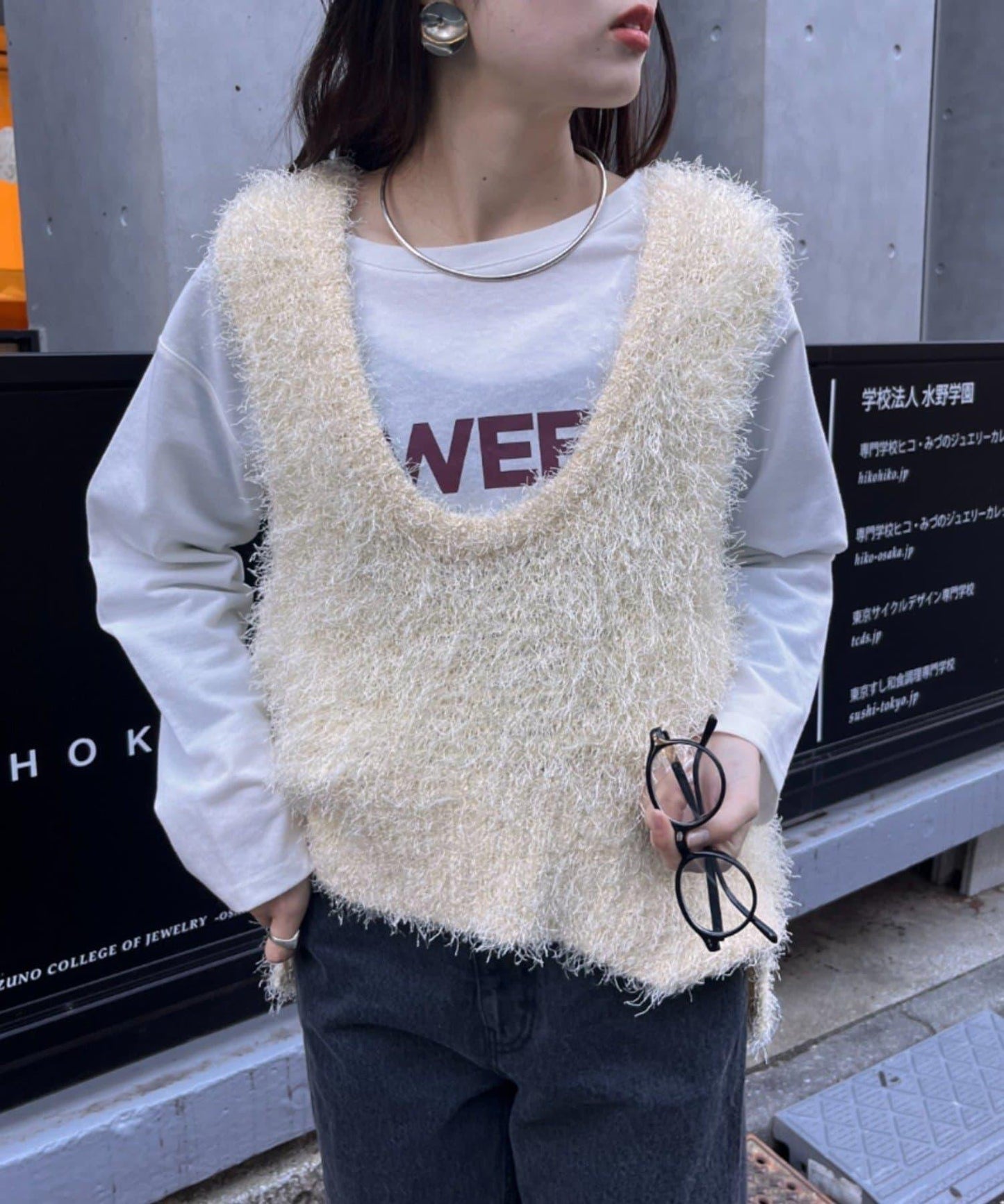 【2025年春夏新款】深色混紡羽絨馬甲