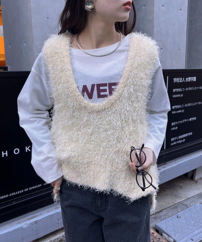 【2025年春夏新款】深色混紡羽絨馬甲