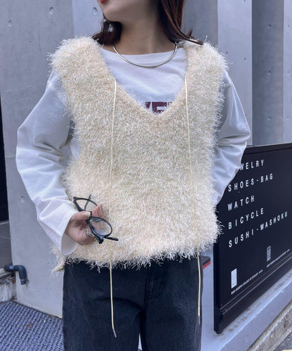 【2025年春夏新款】深色混紡羽絨馬甲