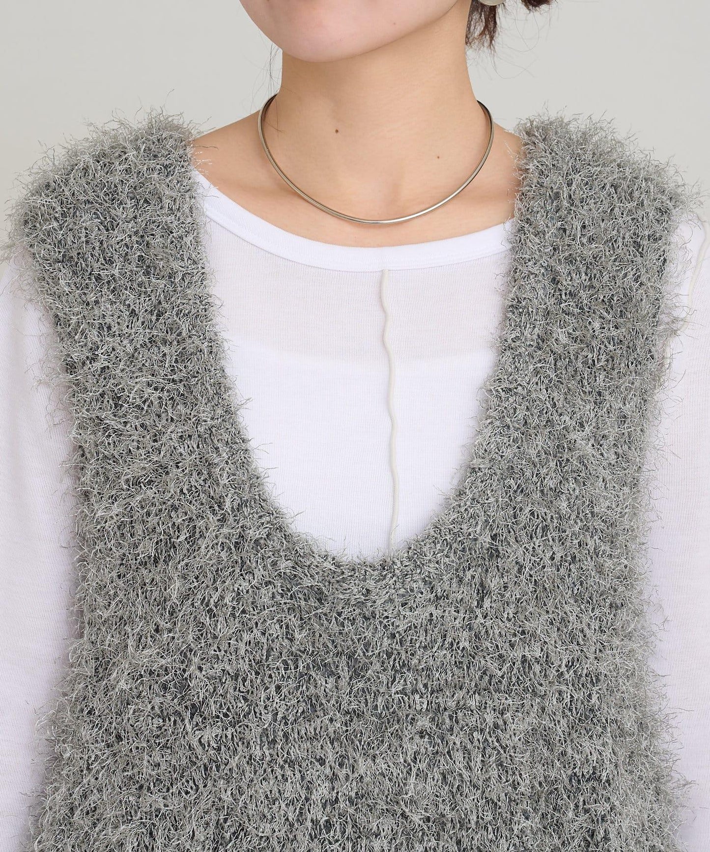 【2025年春夏新款】深色混紡羽絨馬甲