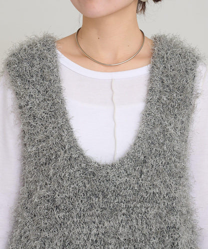 【2025年春夏新款】深色混紡羽絨馬甲