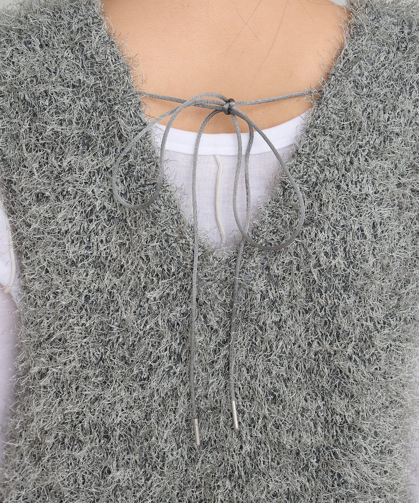 【2025年春夏新款】深色混紡羽絨馬甲