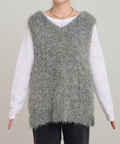 【2025年春夏新款】深色混紡羽絨馬甲