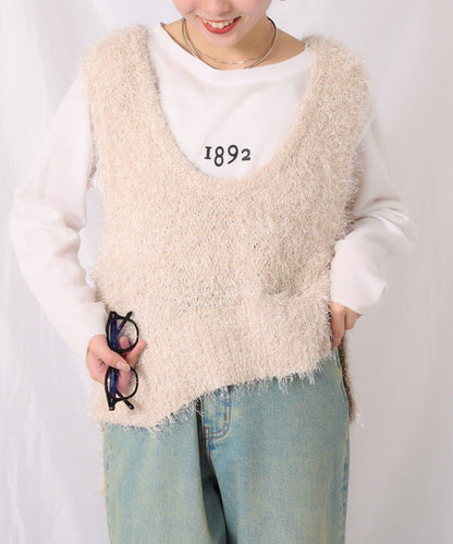 【2025年春夏新款】深色混紡羽絨馬甲