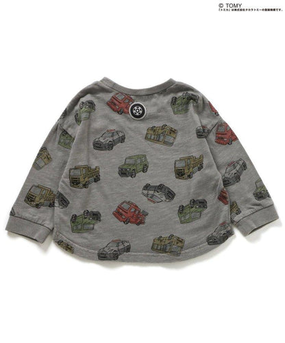 【湯米卡聯名】全印花染長袖T恤