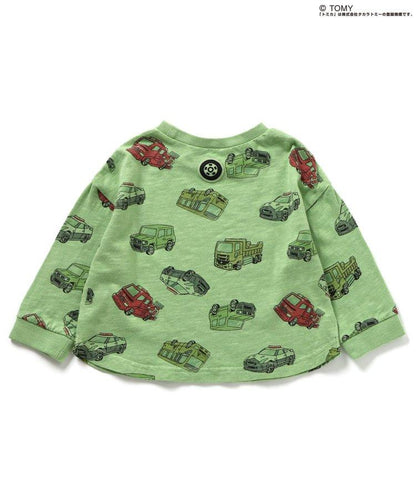 【湯米卡聯名】全印花染長袖T恤