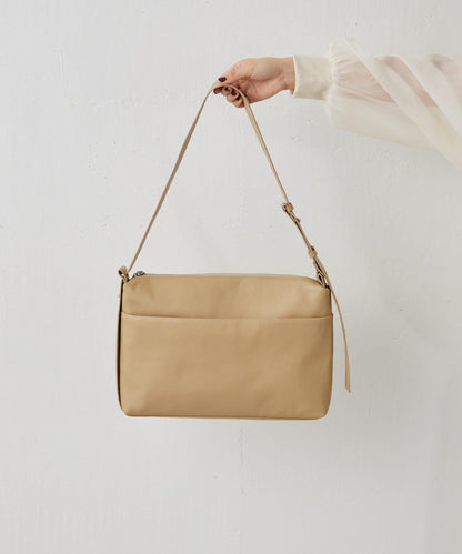 《全真皮》兩用皮革肩揹包