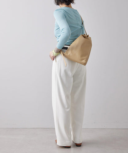 《全真皮》兩用皮革肩揹包