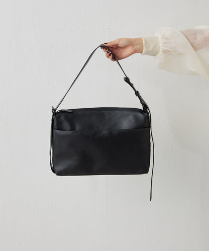 《全真皮》兩用皮革肩揹包