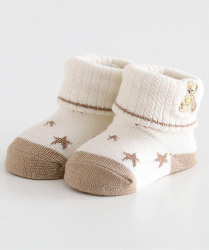 圖案刺繡嬰兒襪