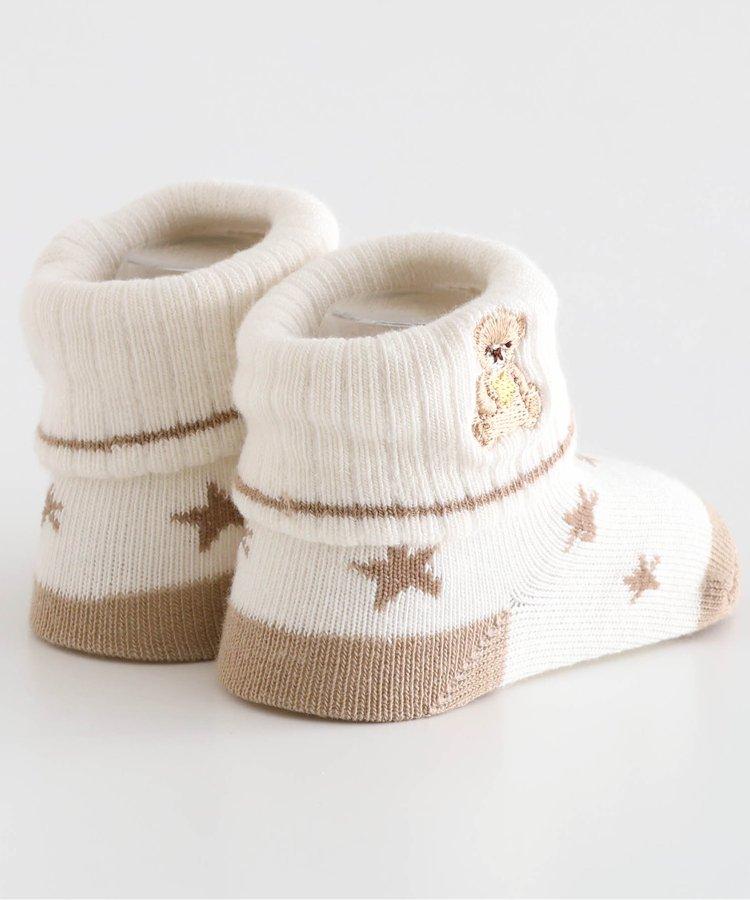 圖案刺繡嬰兒襪