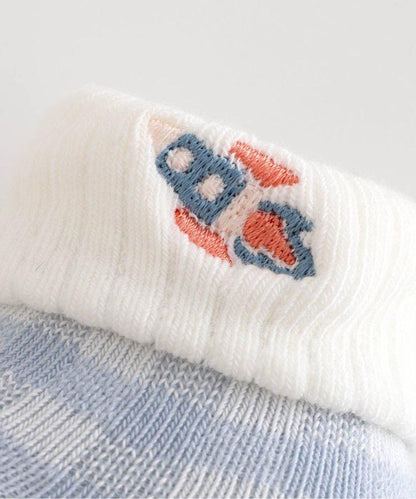 圖案刺繡嬰兒襪