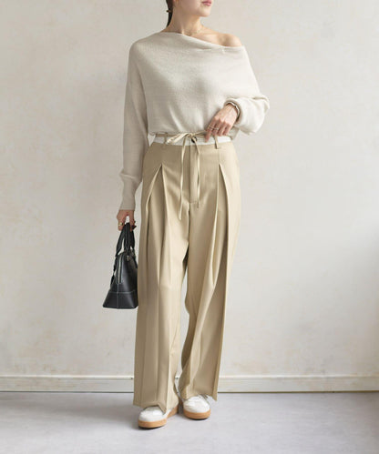 船領閃亮垂墜針織衫