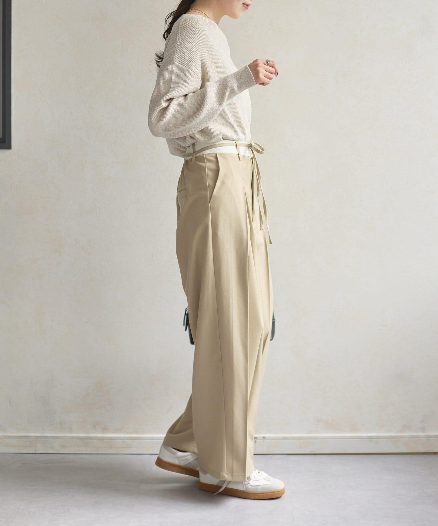 船領閃亮垂墜針織衫