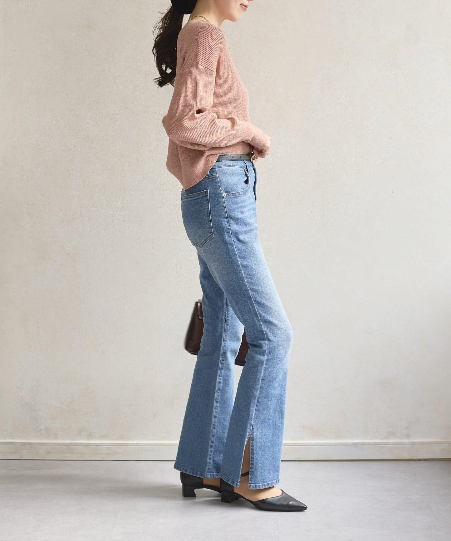 船領閃亮垂墜針織衫