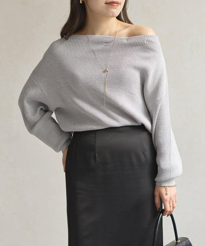 船領閃亮垂墜針織衫