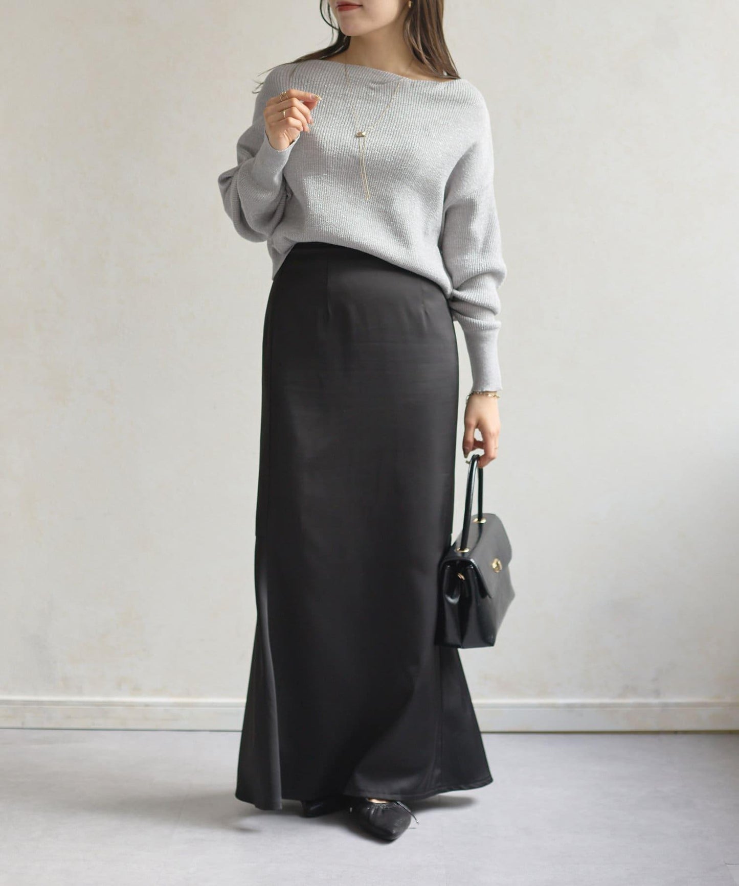 船領閃亮垂墜針織衫