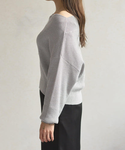 船領閃亮垂墜針織衫