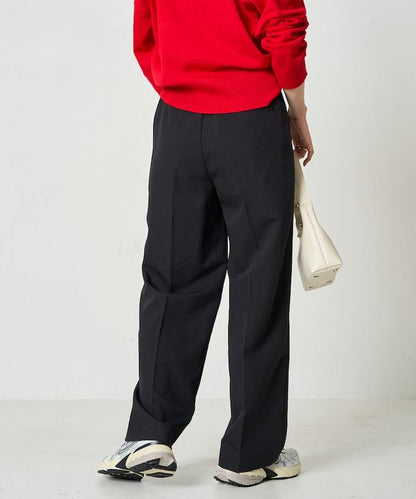 打褶直筒褲（套裝款）