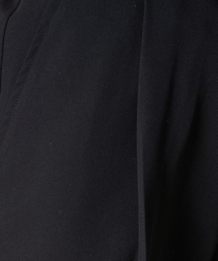 打褶直筒褲（套裝款）