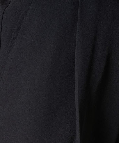 打褶直筒褲（套裝款）