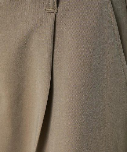 打褶直筒褲（套裝款）