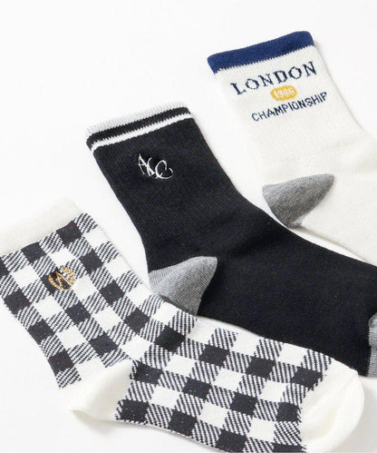 3P套裝 4款混搭襪子