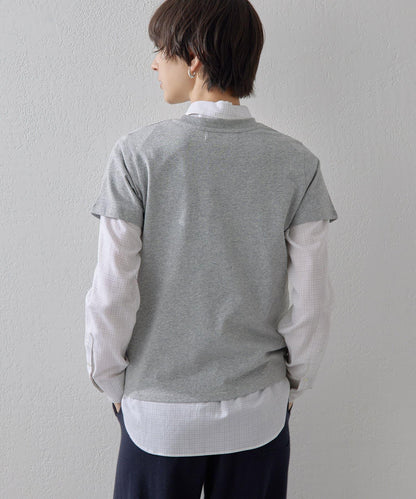 【THE PAUSE】THE PAUSE刺繡T恤