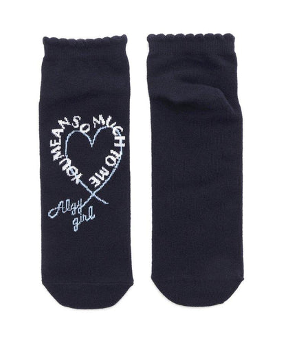 3P對象 心形logo短襪