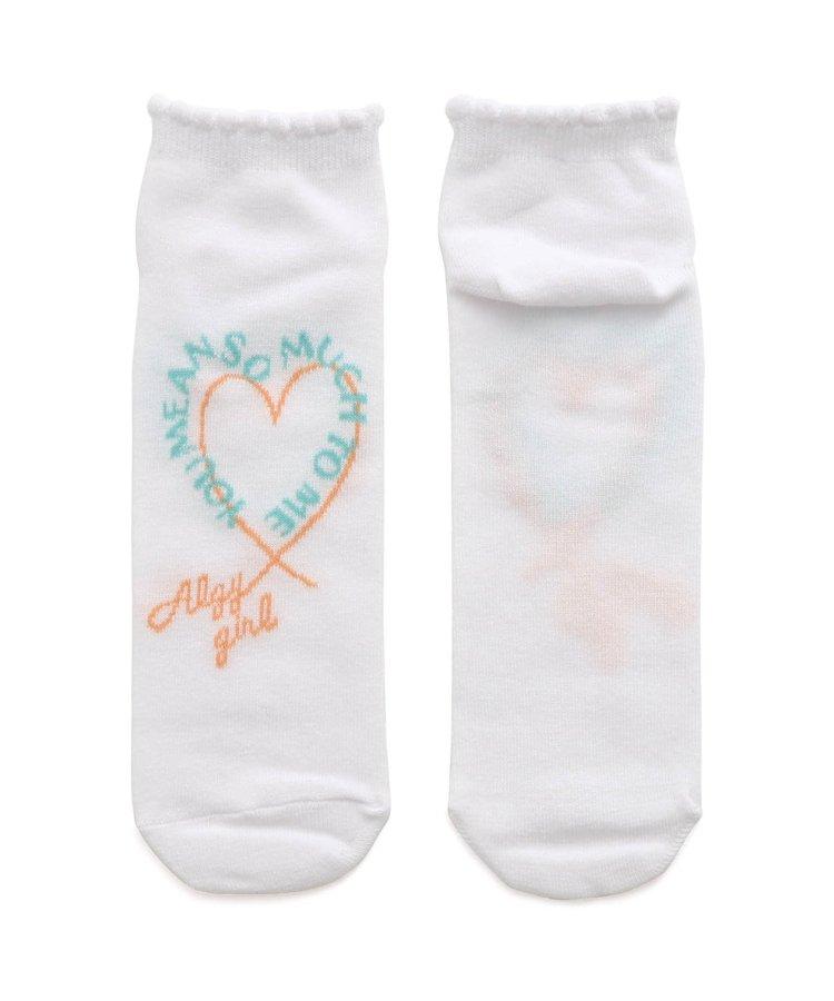 3P對象 心形logo短襪