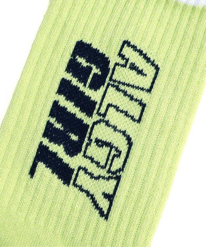 3P對象 方塊logo乘員襪