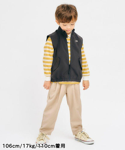 帶領口的多色條紋T恤