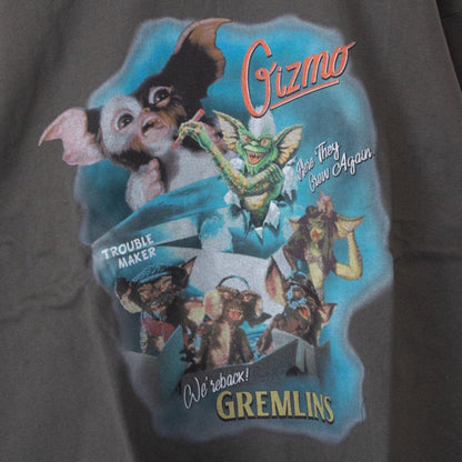GREMLINS 妖怪聯名 拼貼 圖案 短袖T恤 炭灰色 (CT7311CH)