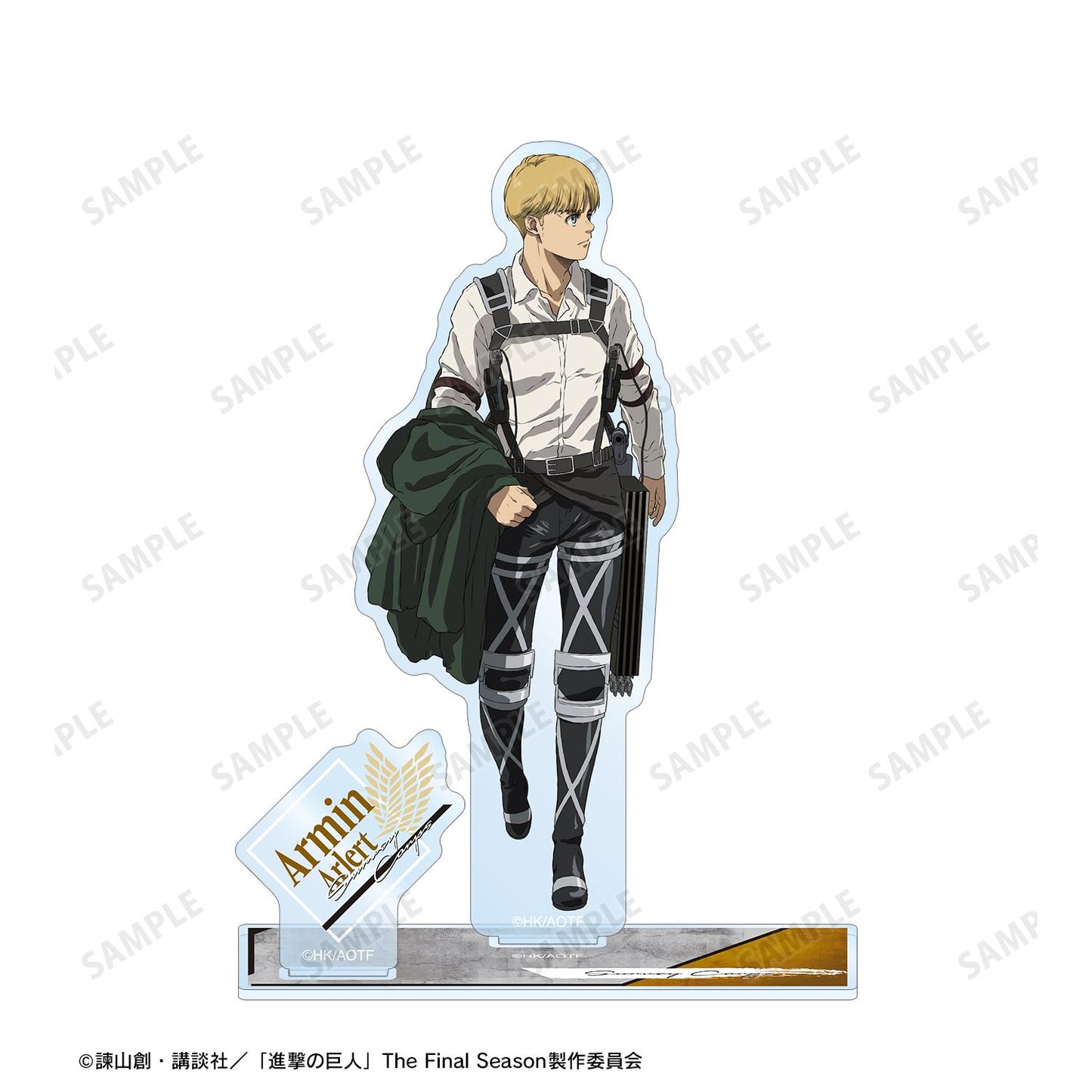 《進擊的巨人》_阿明 帶零件的大號亞克力支架