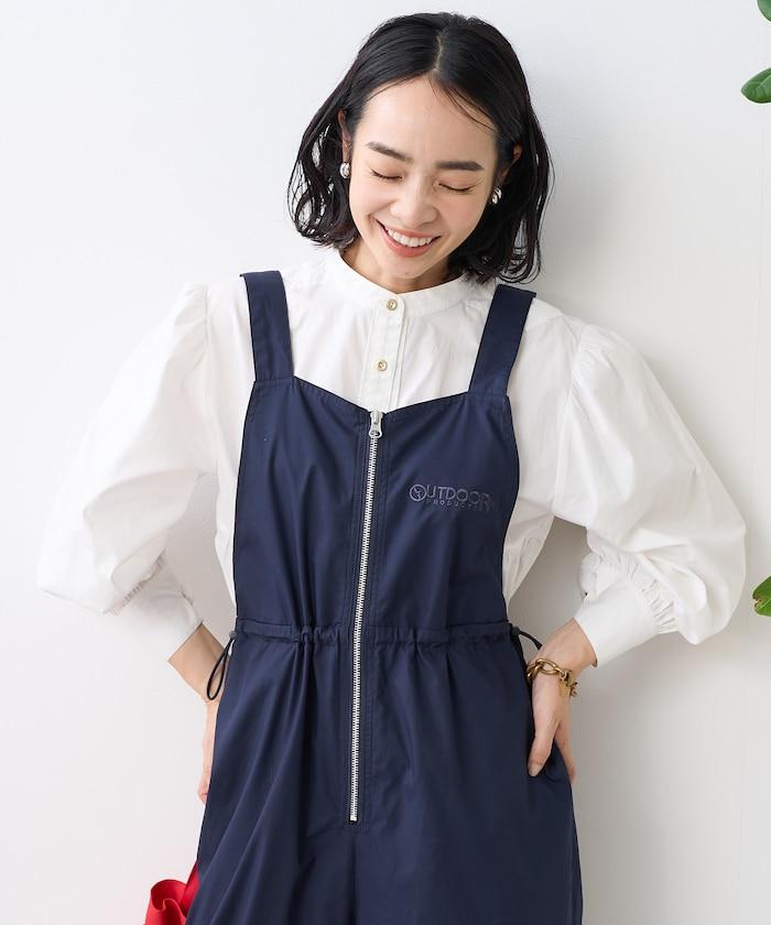 聯名 ZERO-TEX 帶拉鍊工裝褲