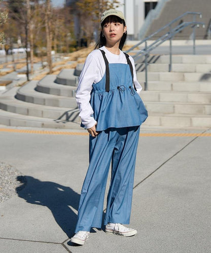 吊帶背心褲套裝 混搭