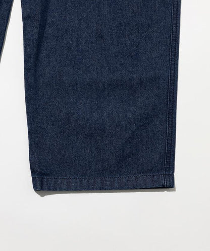 版 寬鬆牛仔廚師褲