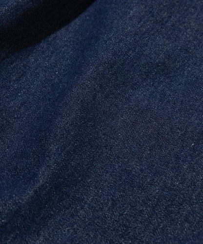 版 寬鬆牛仔廚師褲