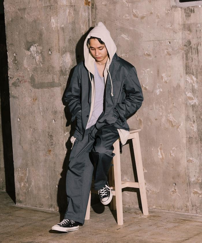 聯名 SMU PT-38 設計 2摺寬鬆長褲