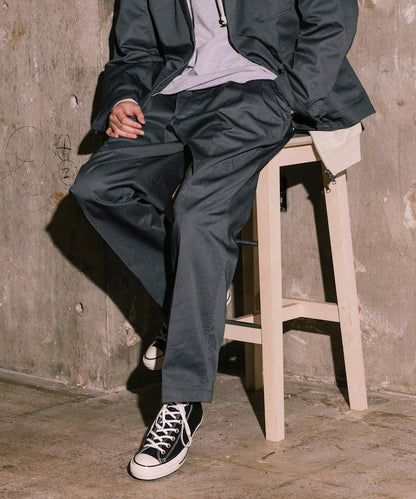 聯名 SMU PT-38 設計 2摺寬鬆長褲