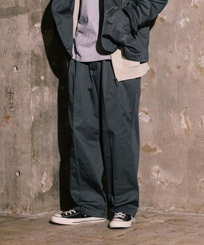 聯名 SMU PT-38 設計 2摺寬鬆長褲