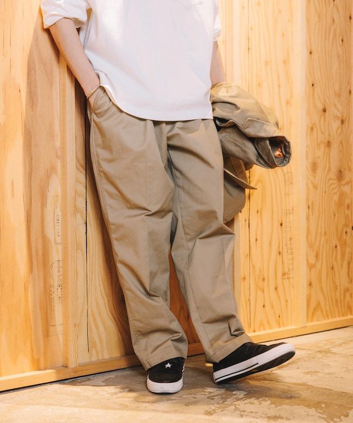 聯名 SMU PT-38 設計 2摺寬鬆長褲