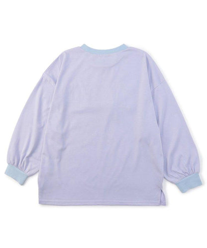 休閒大LOGO印花T恤